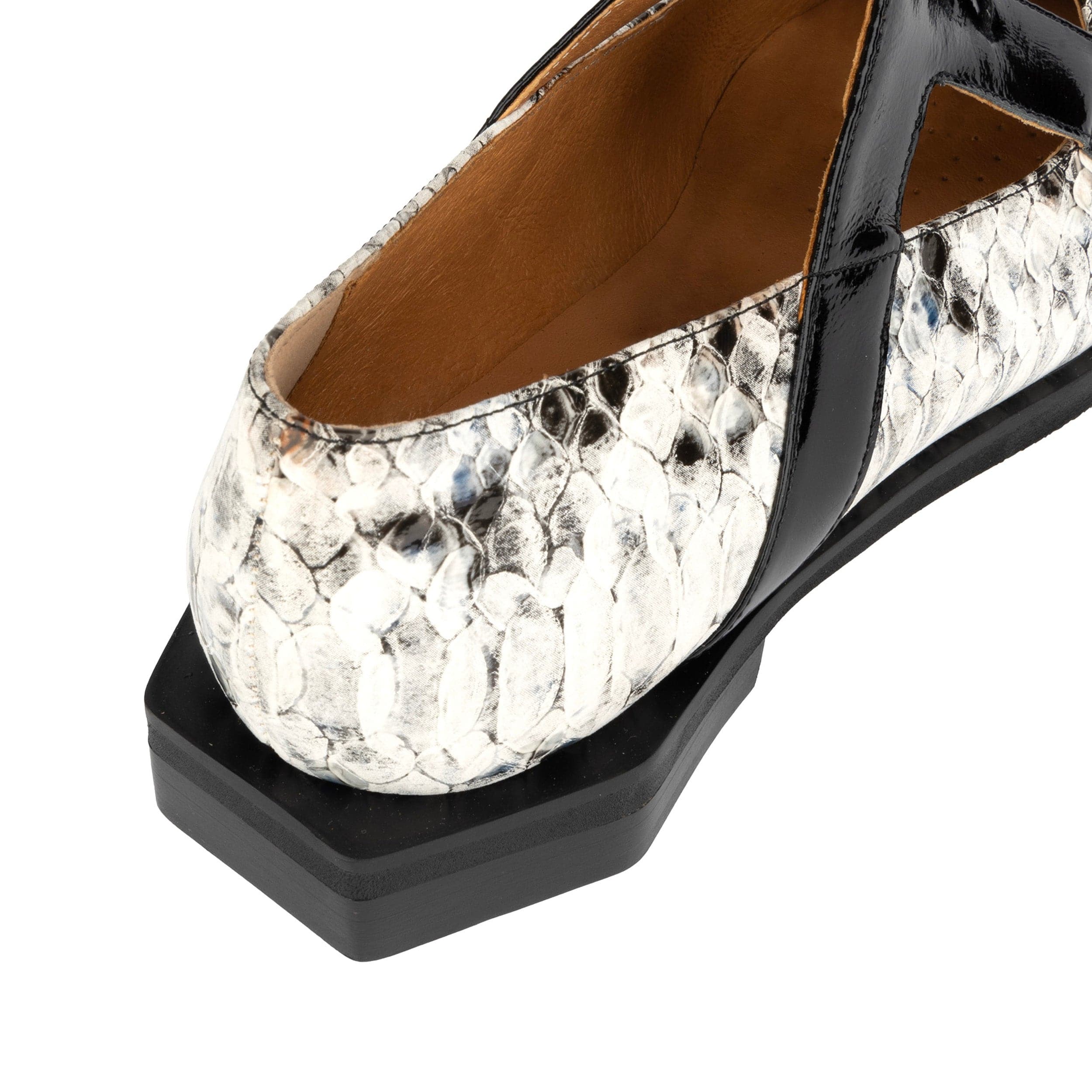 Harlowe - Multi - Women's cutout leather lace up shoe