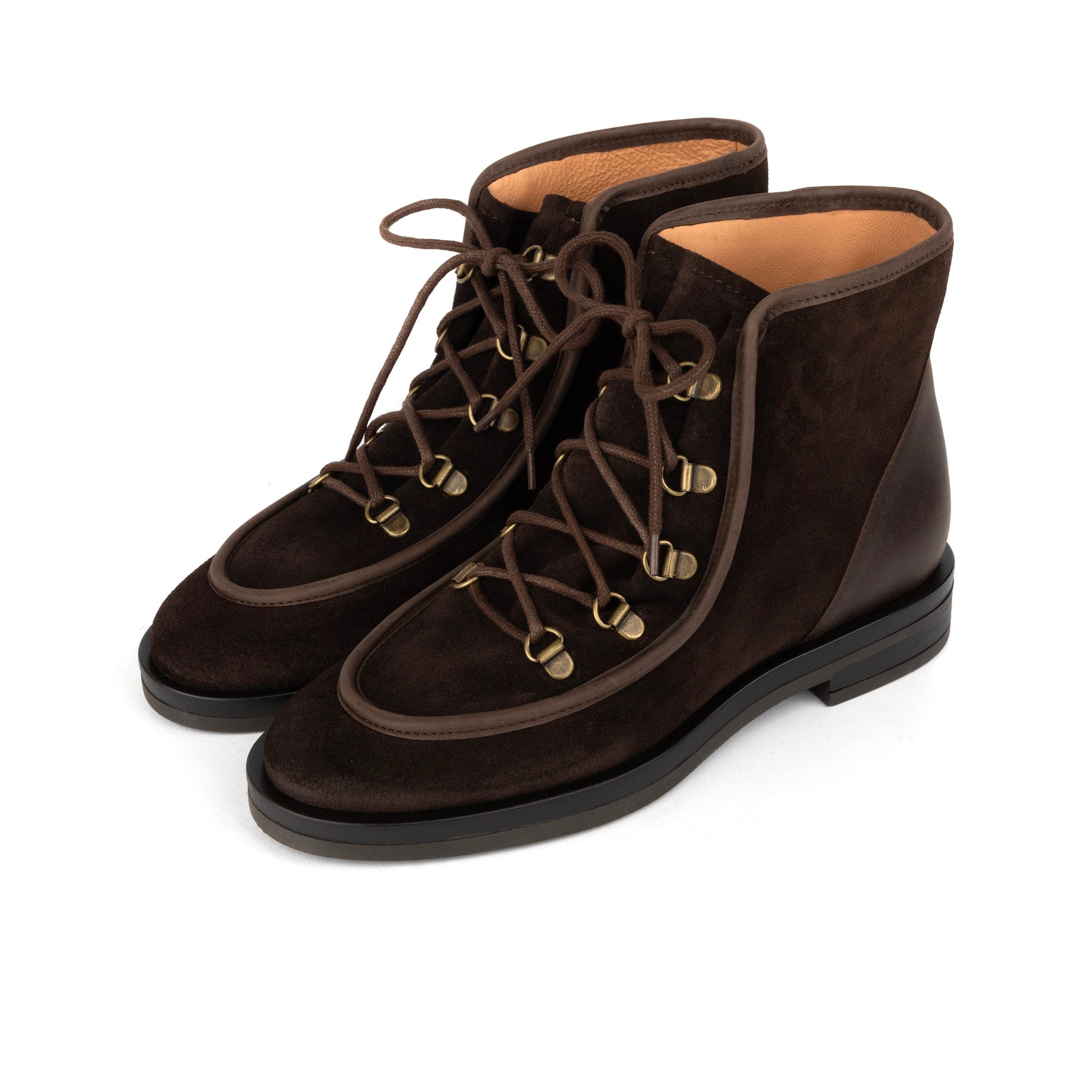 Hedera - Dark Brown - Women's Suede Alpine Boot