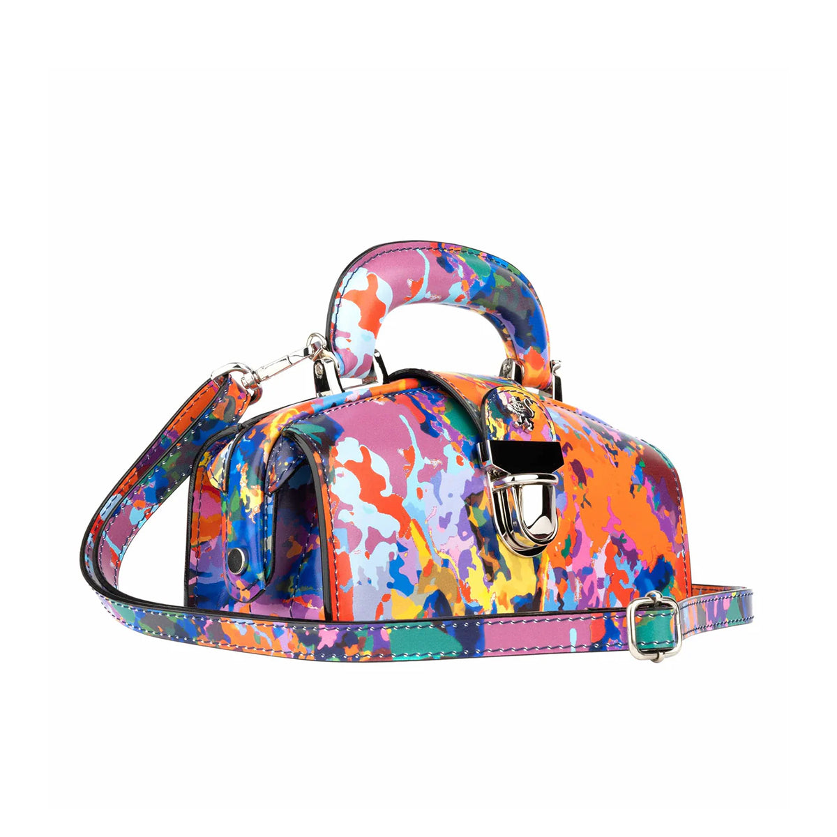 Gazelle Mini - Summer Colours - Women’s mini leather top handle & crossbody bag