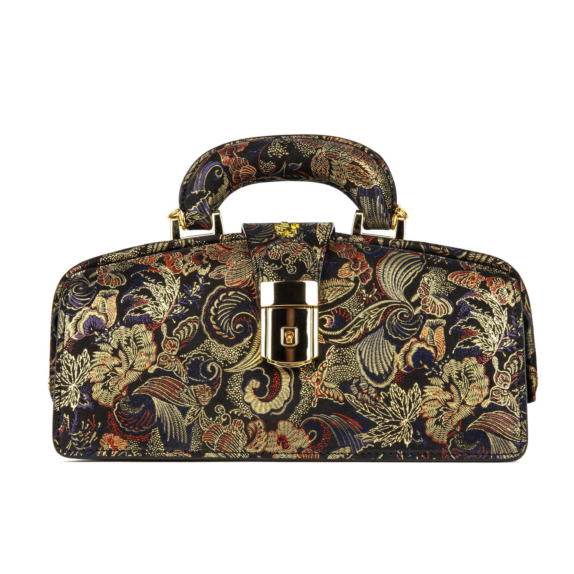 Gazelle - Black Multi - Women’s leather top handle & crossbody bag