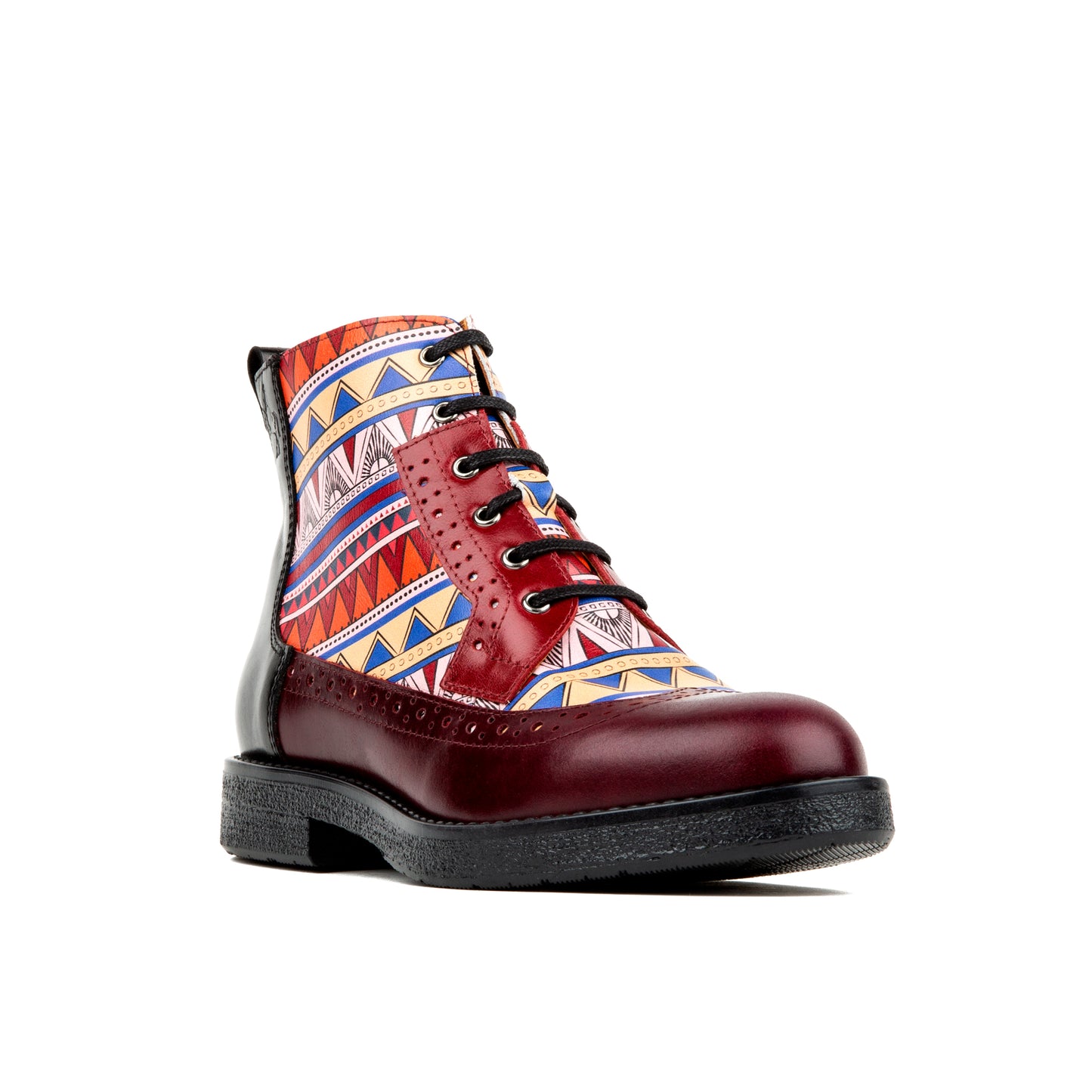 Hatter - Burgundy Multi