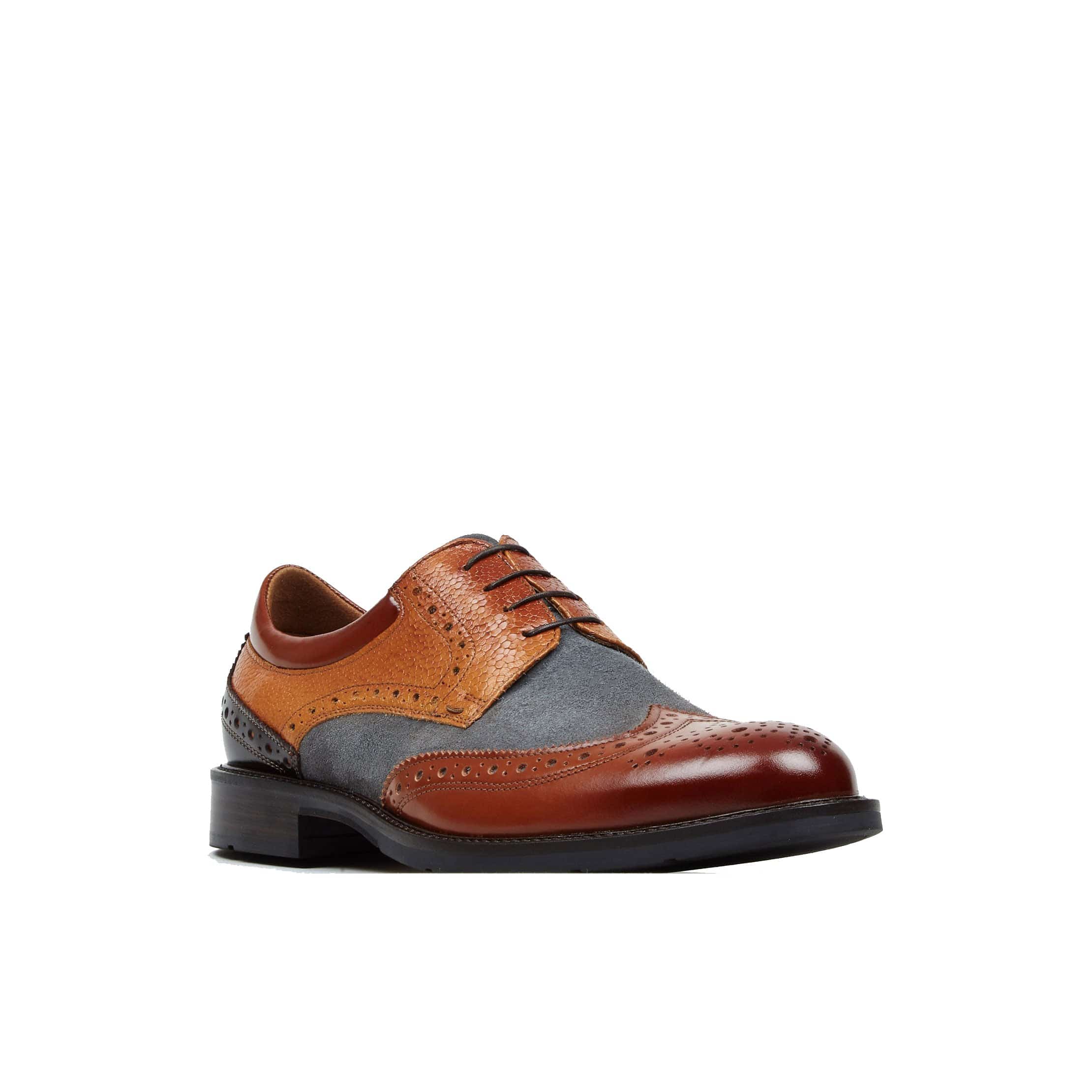 Toledo - Foxy - Men's leather & suede Oxford shoe