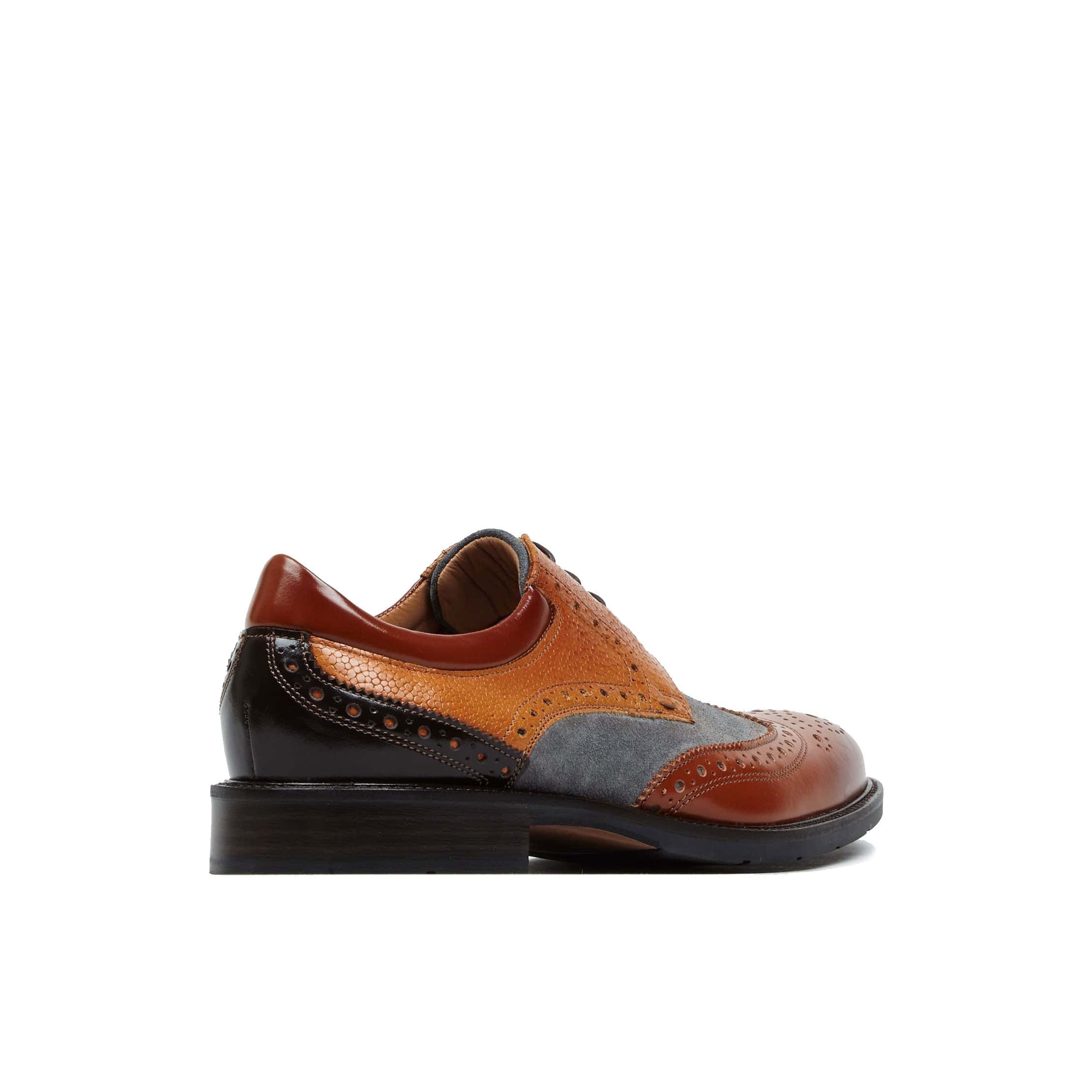Toledo - Foxy - Men's leather & suede Oxford shoe