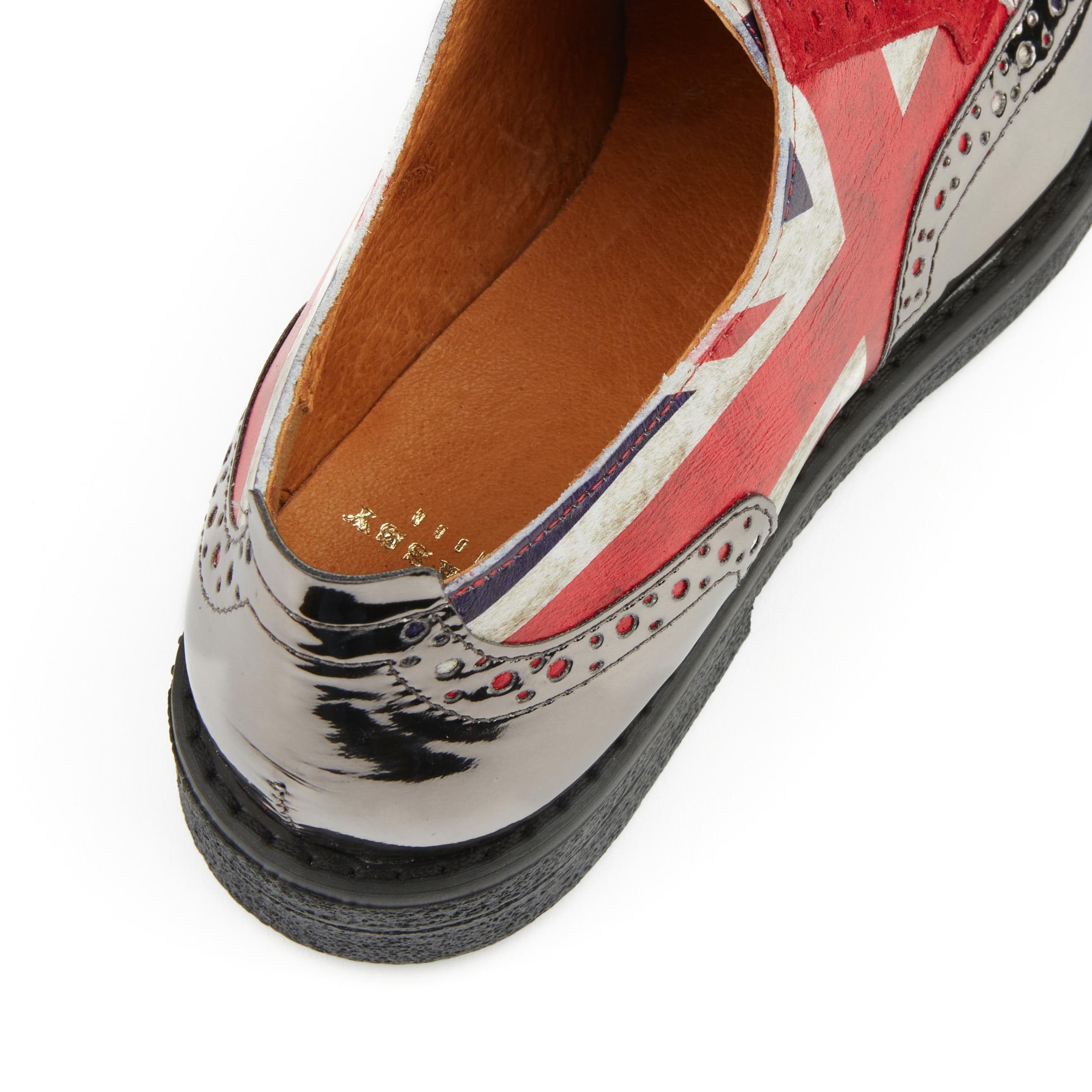 The Artist - Jubilee -Women's leather lace-up shoe with brogue detailing