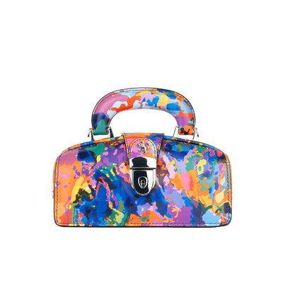 Gazelle Mini - Summer Colours - Women’s mini leather top handle & crossbody bag