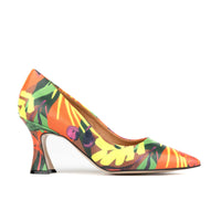 Sophia Hollywood - Tropical - Women's pointed 4 inch pump in bright colours leather