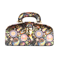 Gazelle - Navy & Pink - Women’s leather top handle & crossbody bag