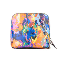 Macaw - Summer Colours - Women's zip-up crossbody leather handbag
