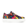 Camila - Infinity - Women's chunky sole leather trainer in colourful print