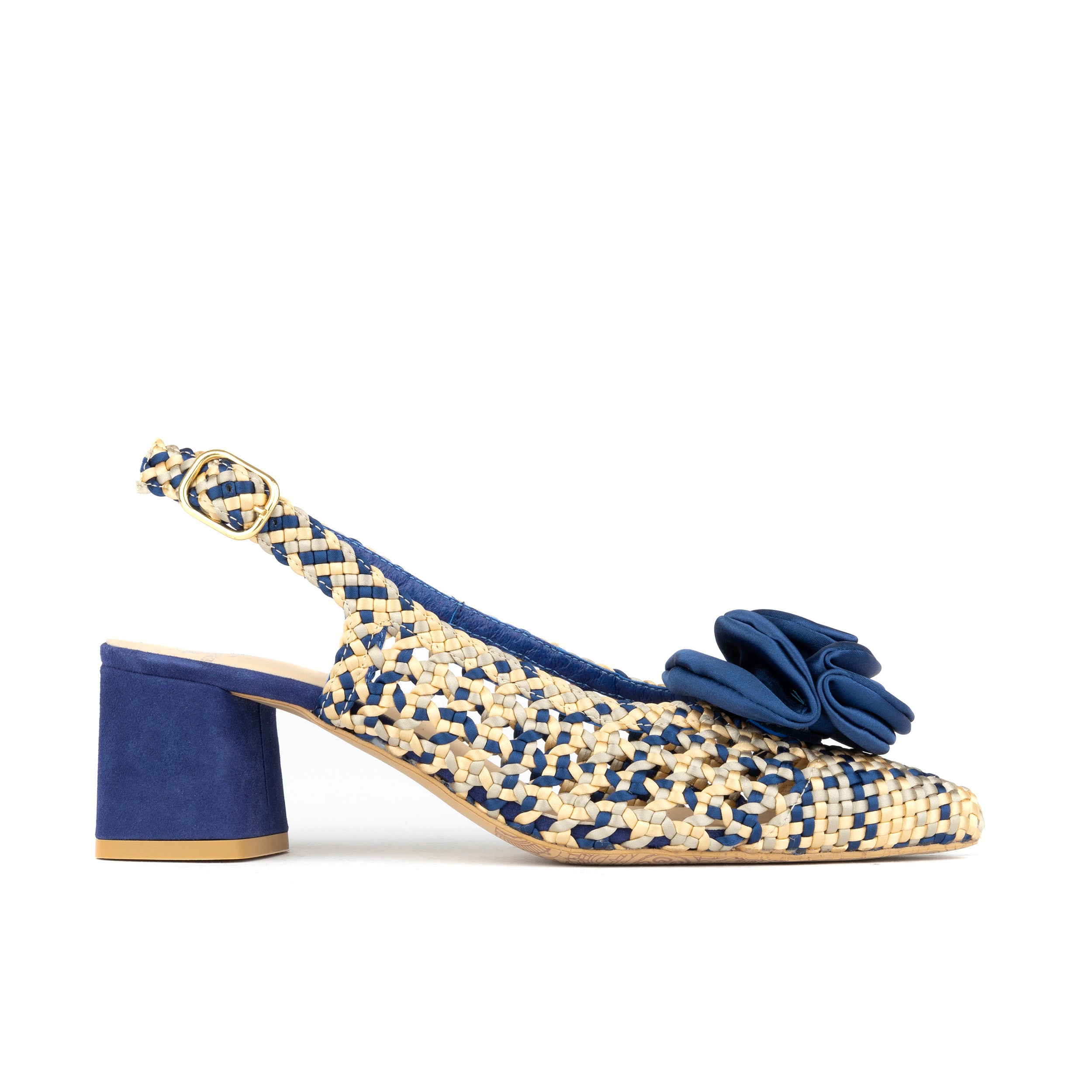 Velora - Cream & Navy