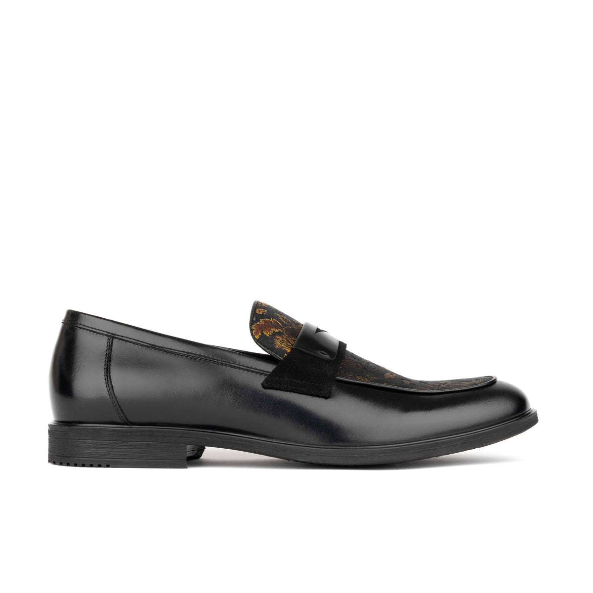 Embassy London Men’s Gosselin Classic Penny Loafer with Saddle Strap in ...