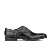 Arthur - Black & Black Diamond - Men’s Leather Dress Shoe