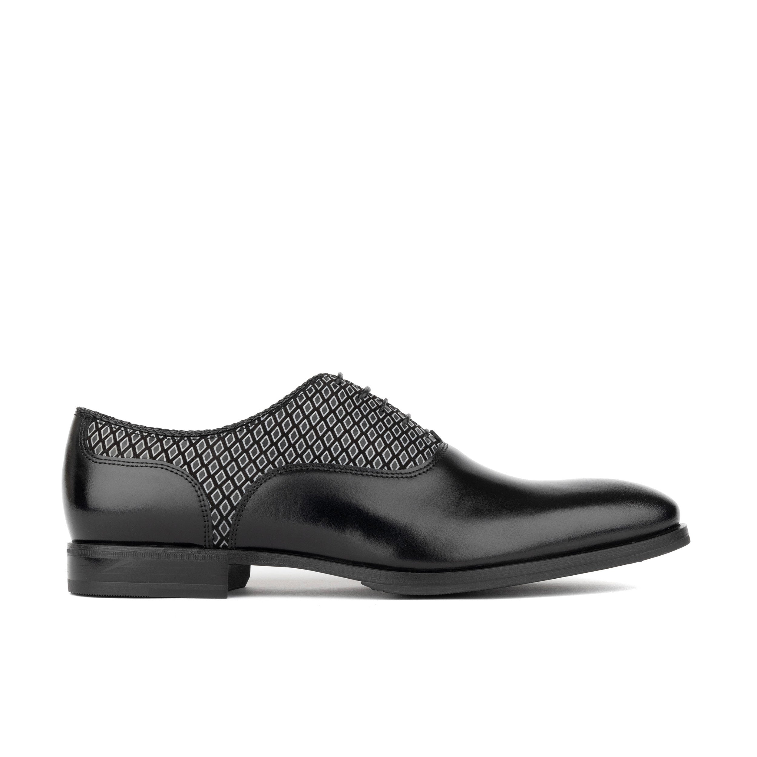 Arthur - Black & Black Diamond - Men’s Leather Dress Shoe