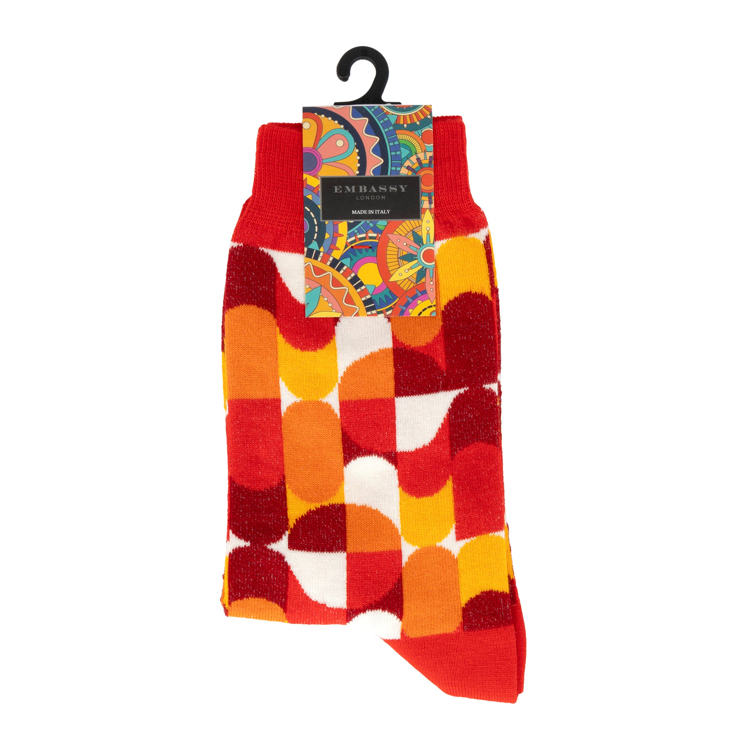 Wiggle - Orange Signature - Women's cotton crew socks UK 3 to 7