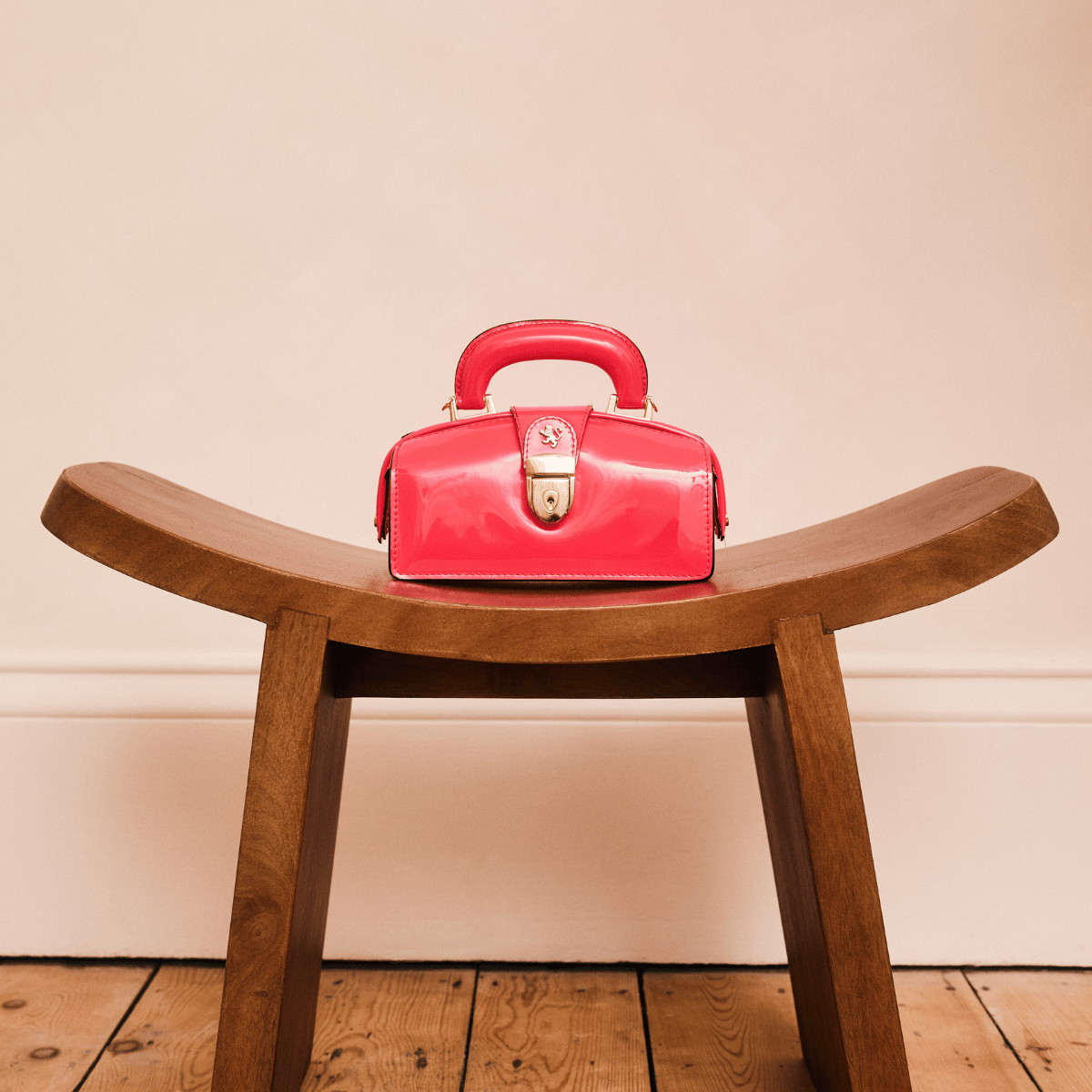 Gazelle Mini - Hot Pink - Women’s mini leather top handle & crossbody bag