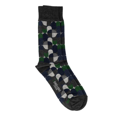 Wiggle - Navy Signature - - Men's cotton crew socks size UK 6 to 12