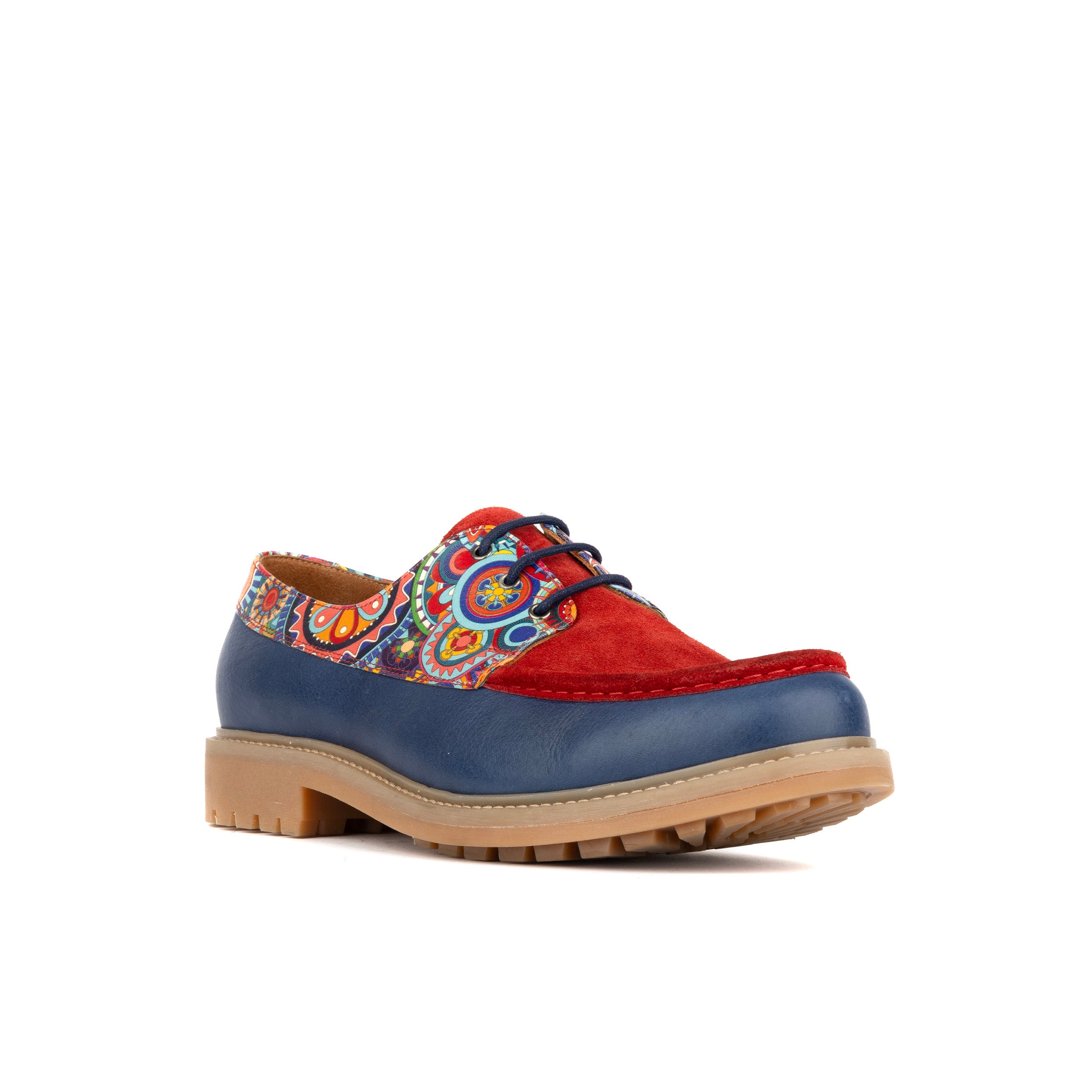 Sloane Sail - Navy & Red Signature - Men's Deck Shoe