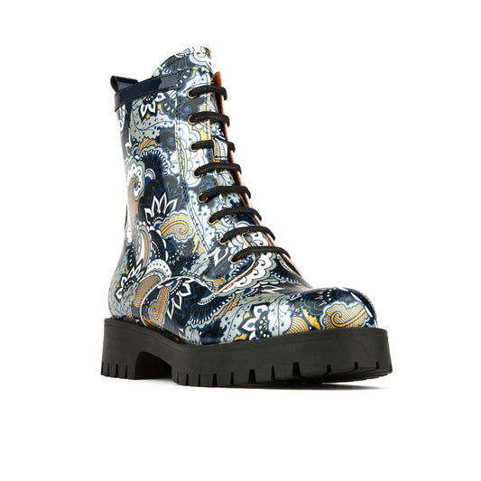 Traveller Platform Wool - Blue Multi