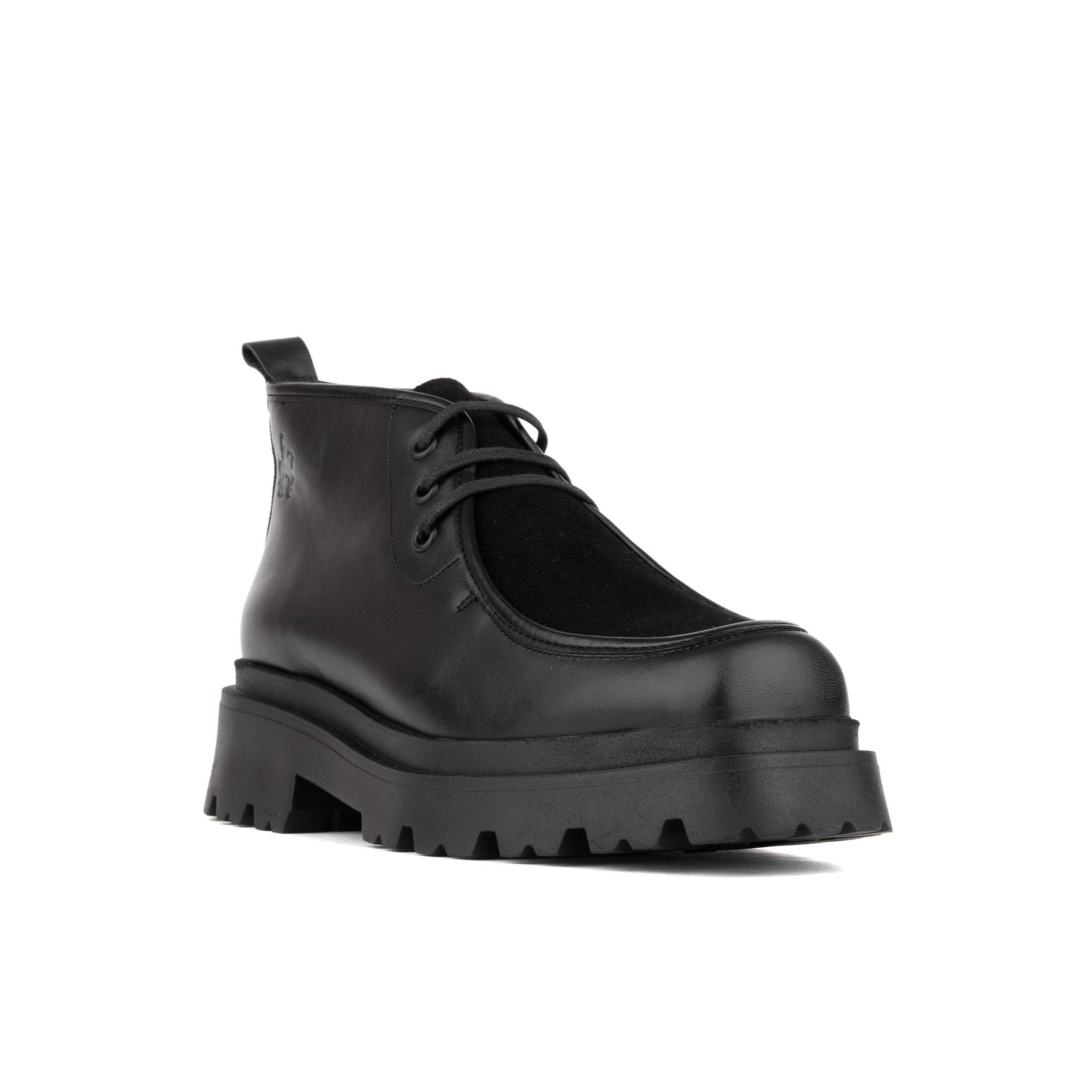 Verona - Black - Women's Square Toe Chukka Boot