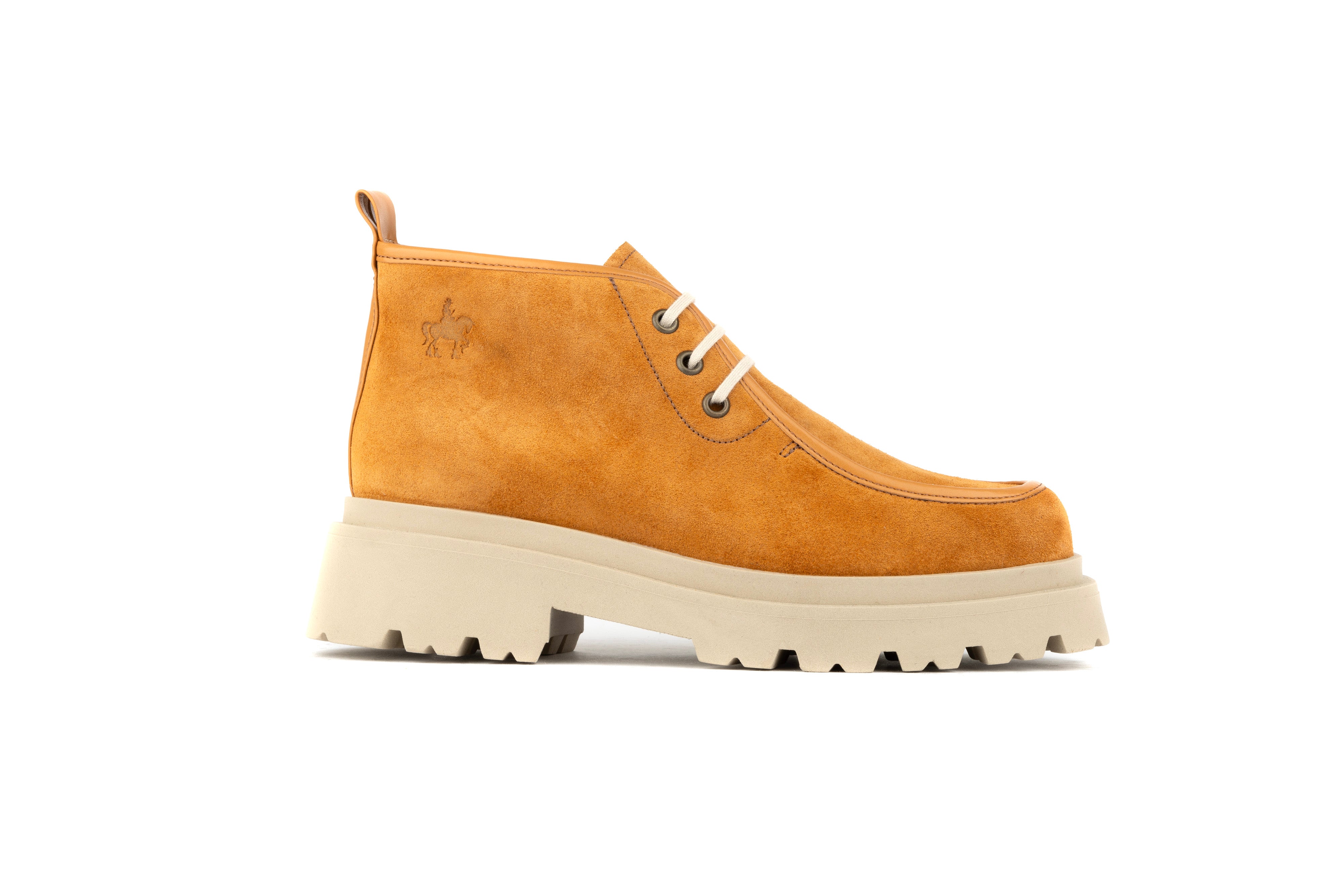 Verona - Brown Suede - Women's Square Toe Chukka Boot