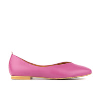 Blythe - Pink - Women's Leather Ballet Pump