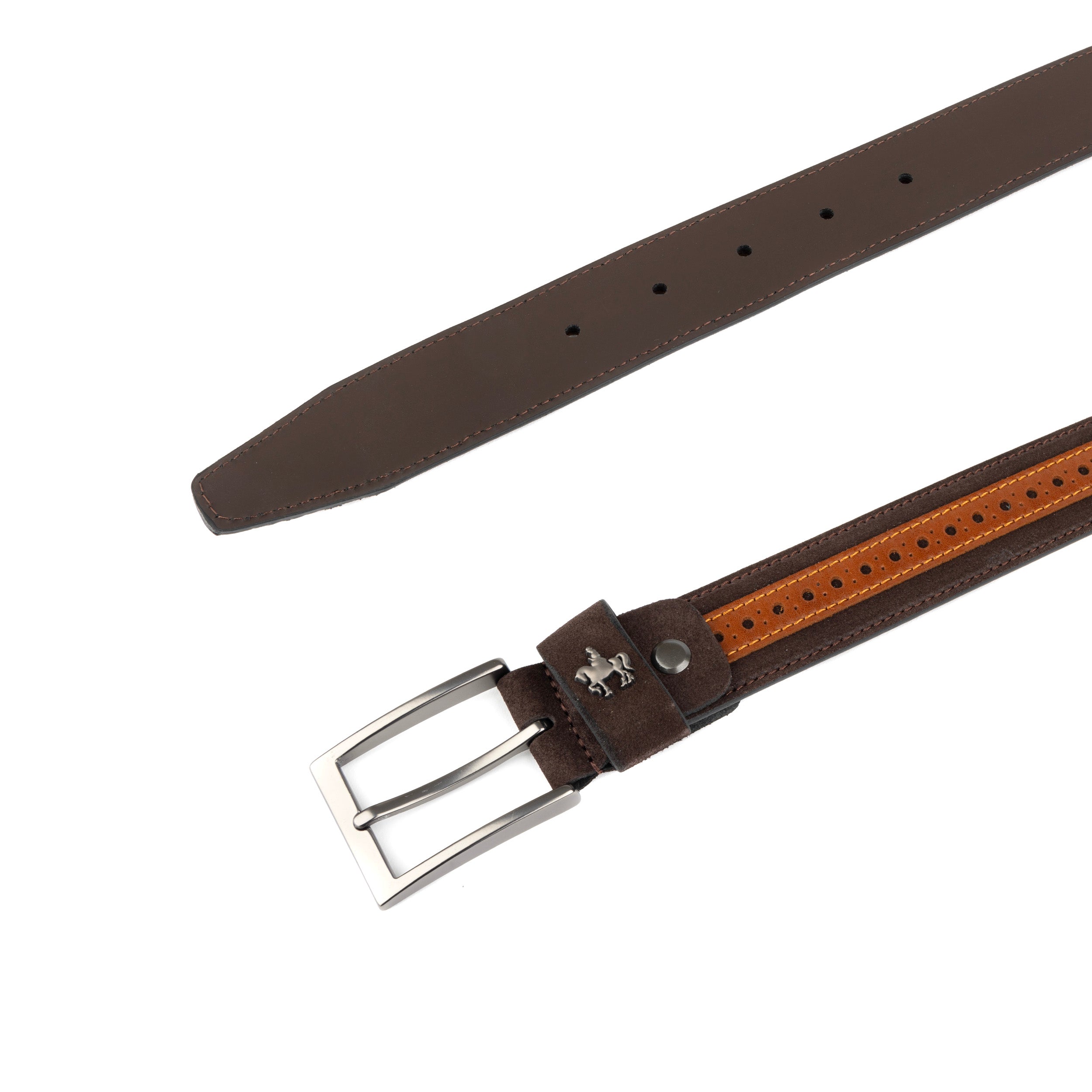 Doug - Brown & Tan - Men's Belts