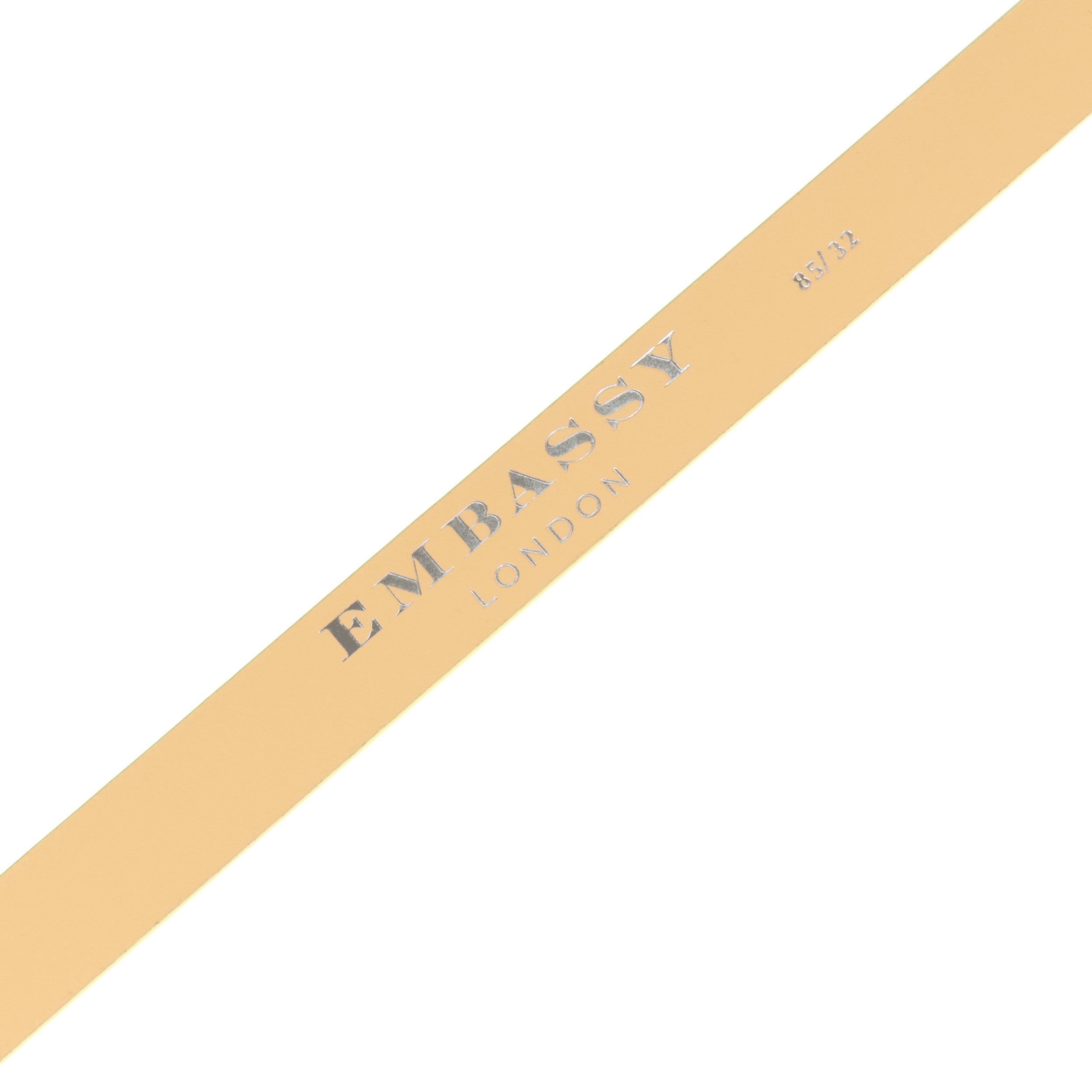 Emma - Pastel Paisley - Women's Italian leather belt