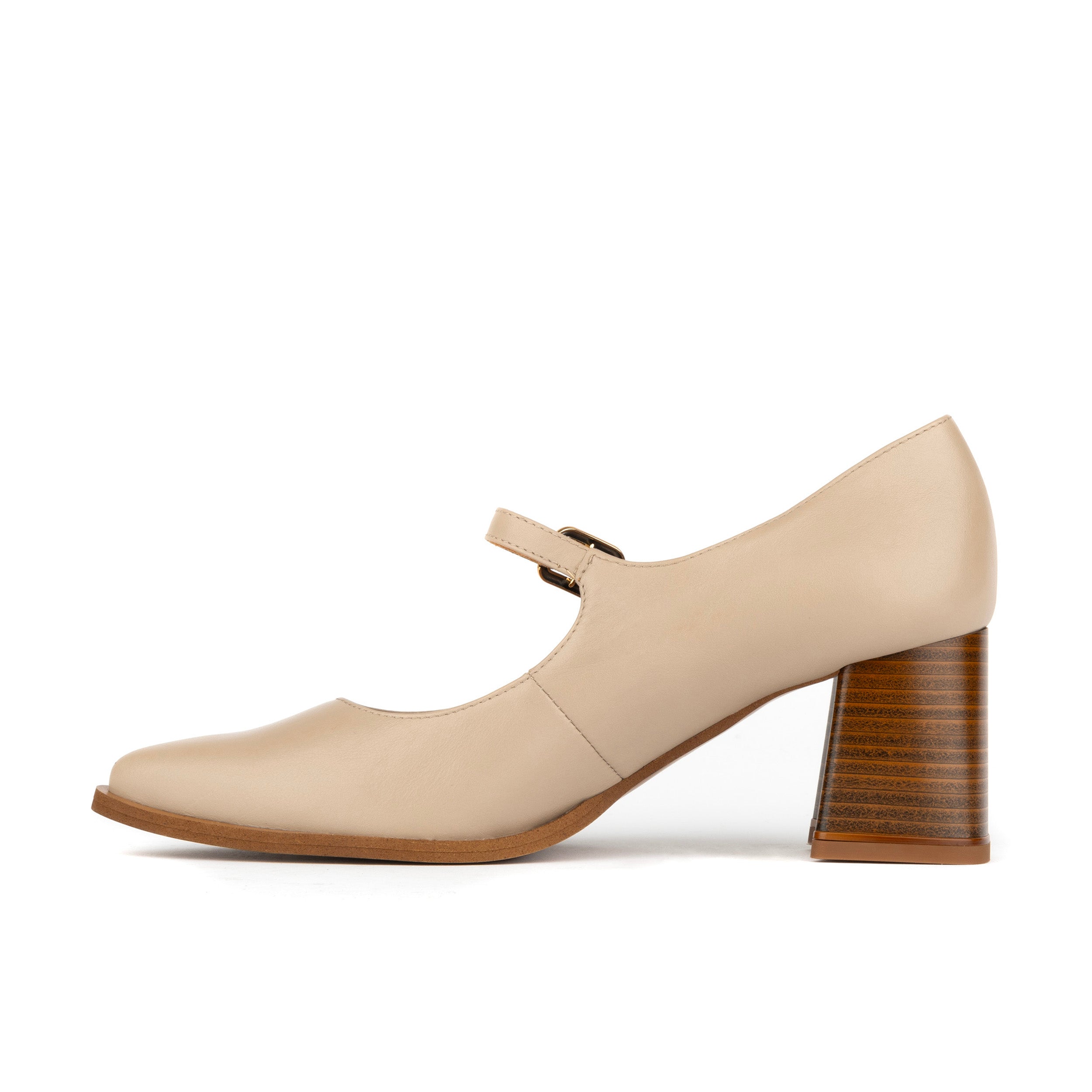 Hyde - Brown - Women's Leather Mary Jane Pump