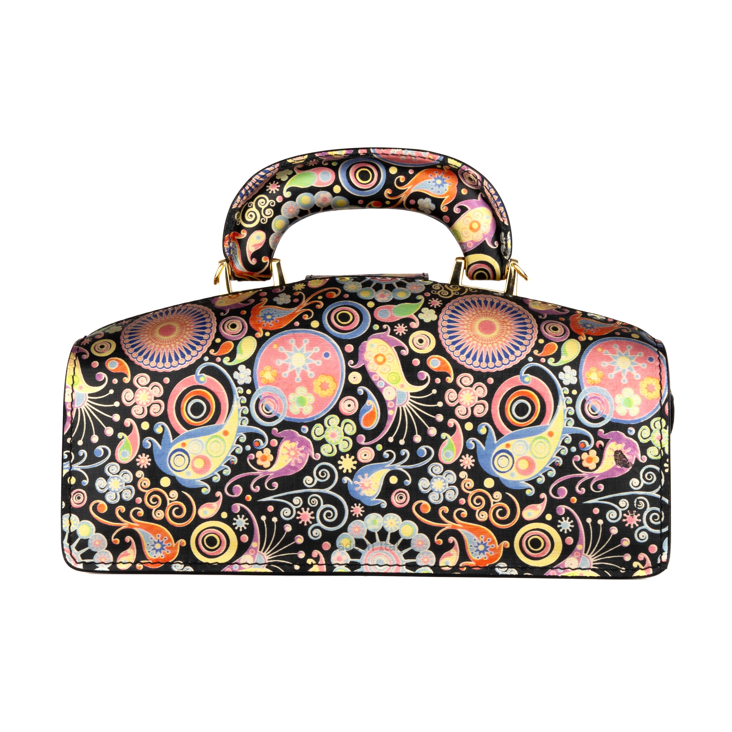 Gazelle - Navy & Pink - Women’s leather top handle & crossbody bag