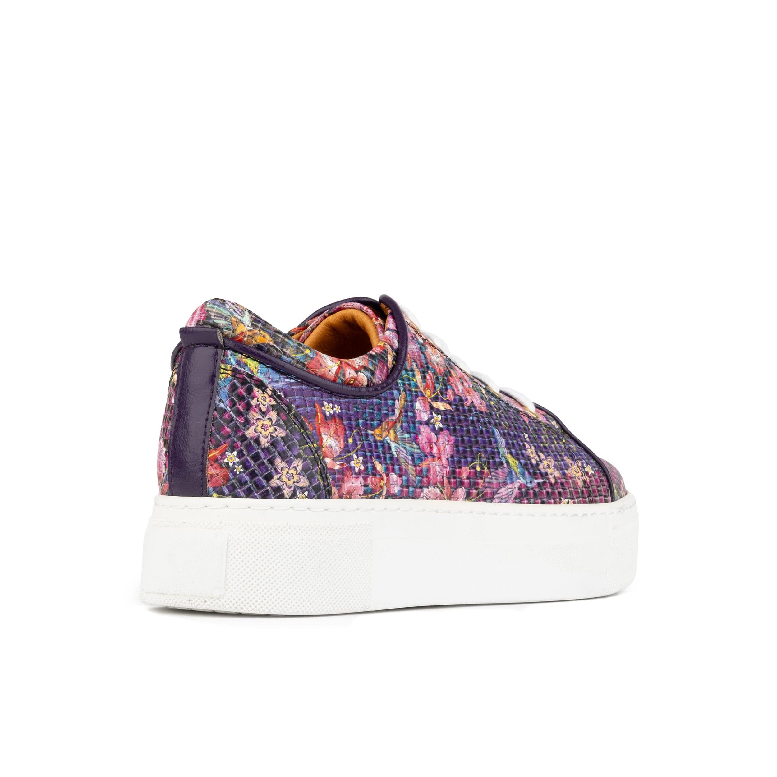 Camila - Hummingbird - Women’s Chunky Leather Platform Trainer