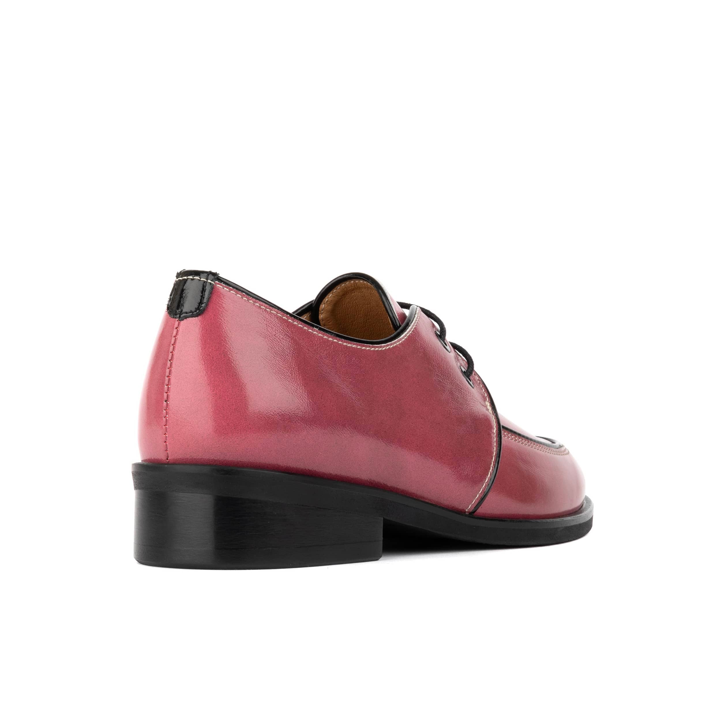 Kiss - Pink - Women's patent leather lace up shoe