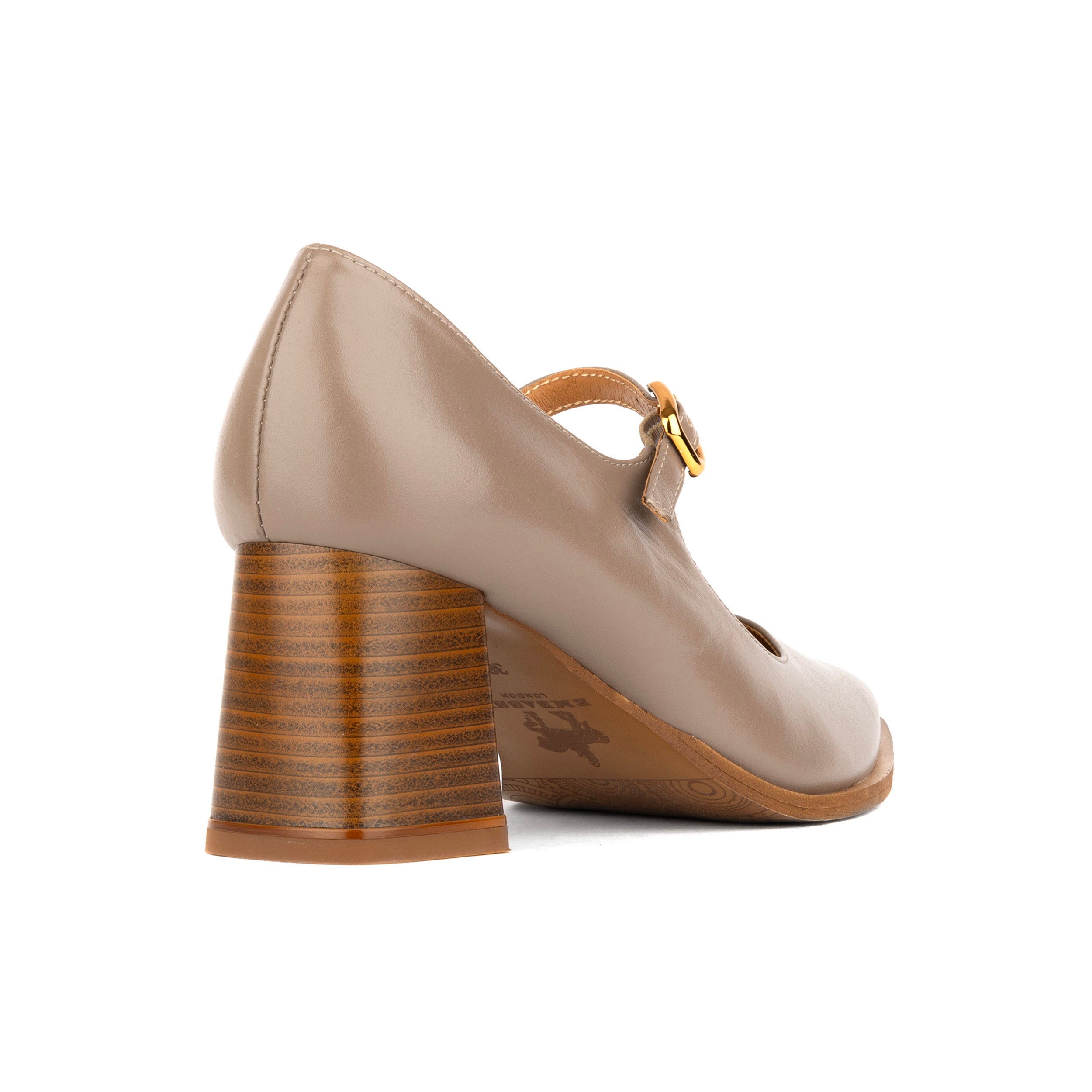 Hyde - Brown - Women's Leather Mary Jane Pump