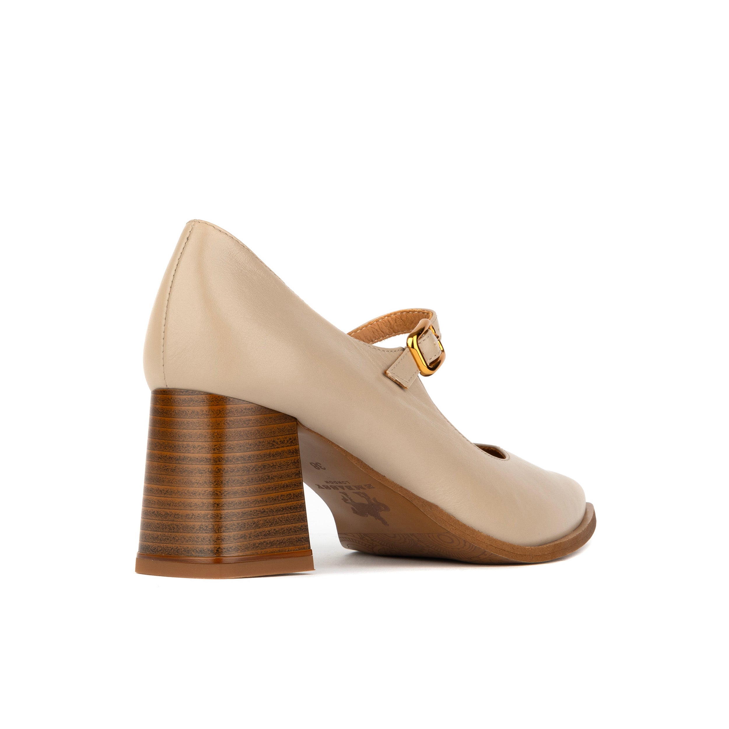 Hyde - Brown - Women's Leather Mary Jane Pump