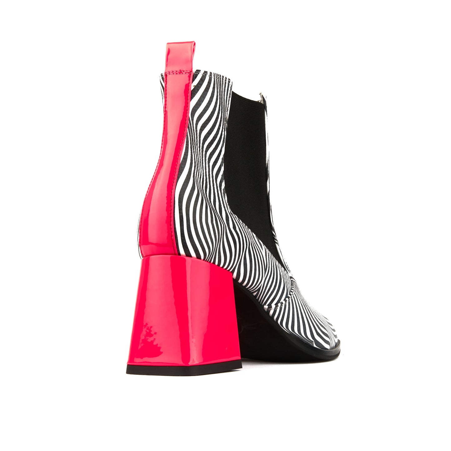 Claudia Mini - Optical Zebra & Black & Pink