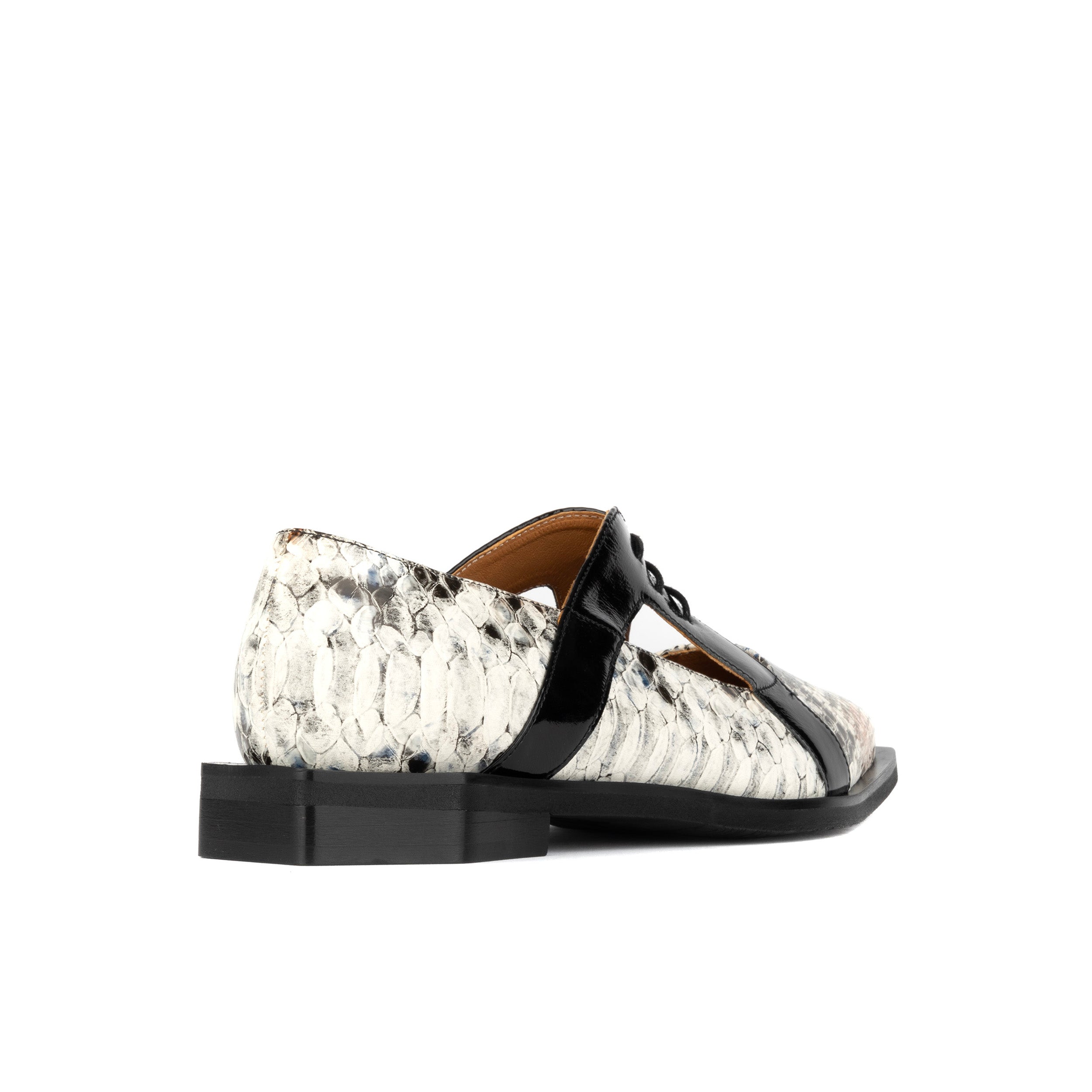 Harlowe - Multi - Women's cutout leather lace up shoe
