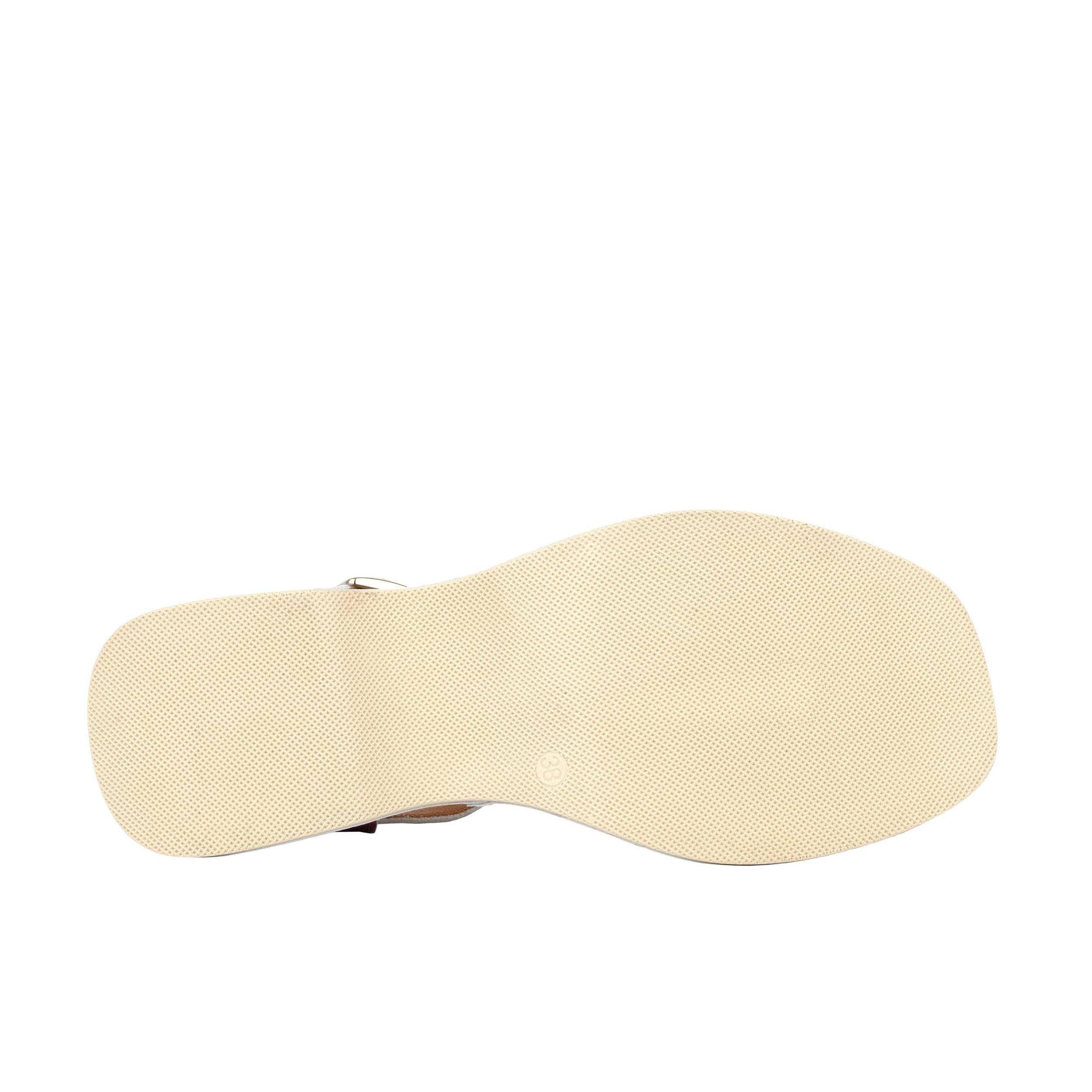 Palm Rise - Summer Colours - Women's Leather Platform Sandal
