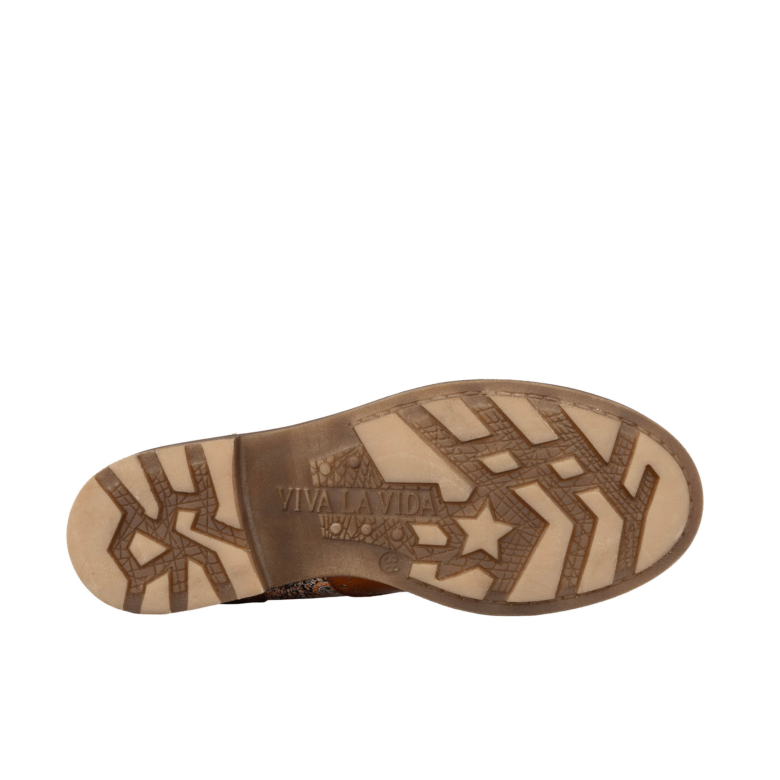 DreamFiters - Brown Signature - Women's round toe leather derby shoe on durable rubber sole
