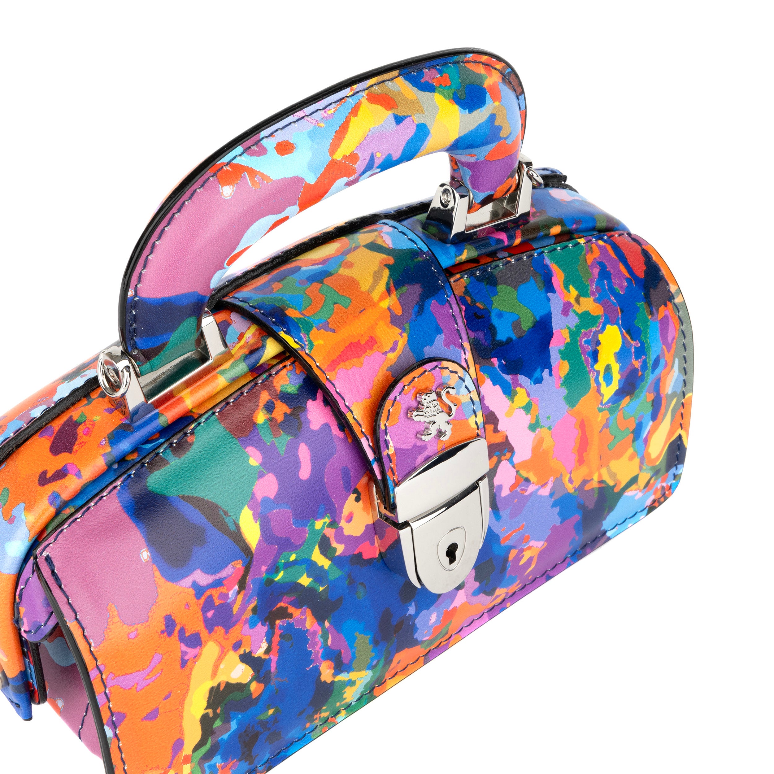 Gazelle Mini - Summer Colours - Women’s mini leather top handle & crossbody bag