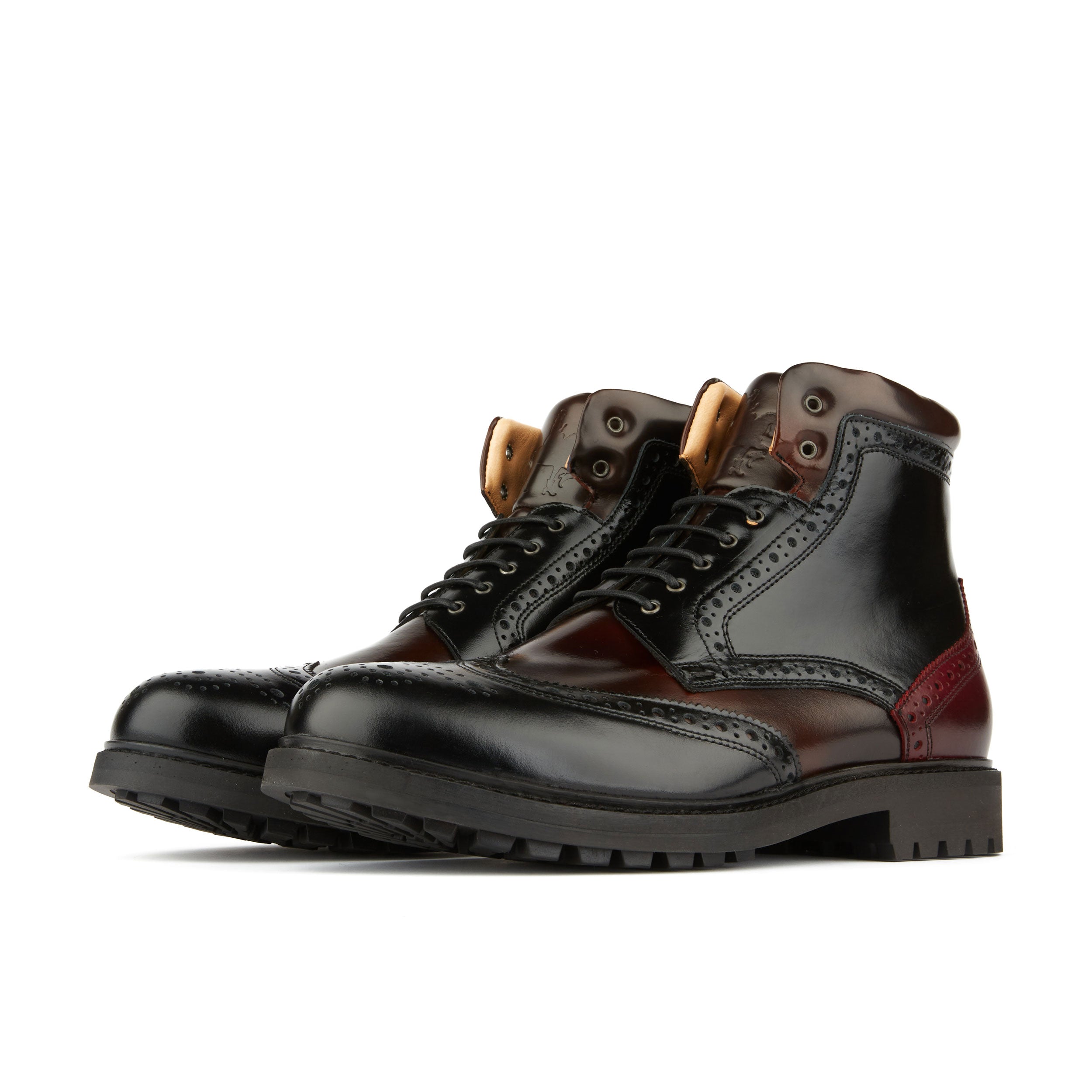 Wanderer - Black & Burgundy & Brown