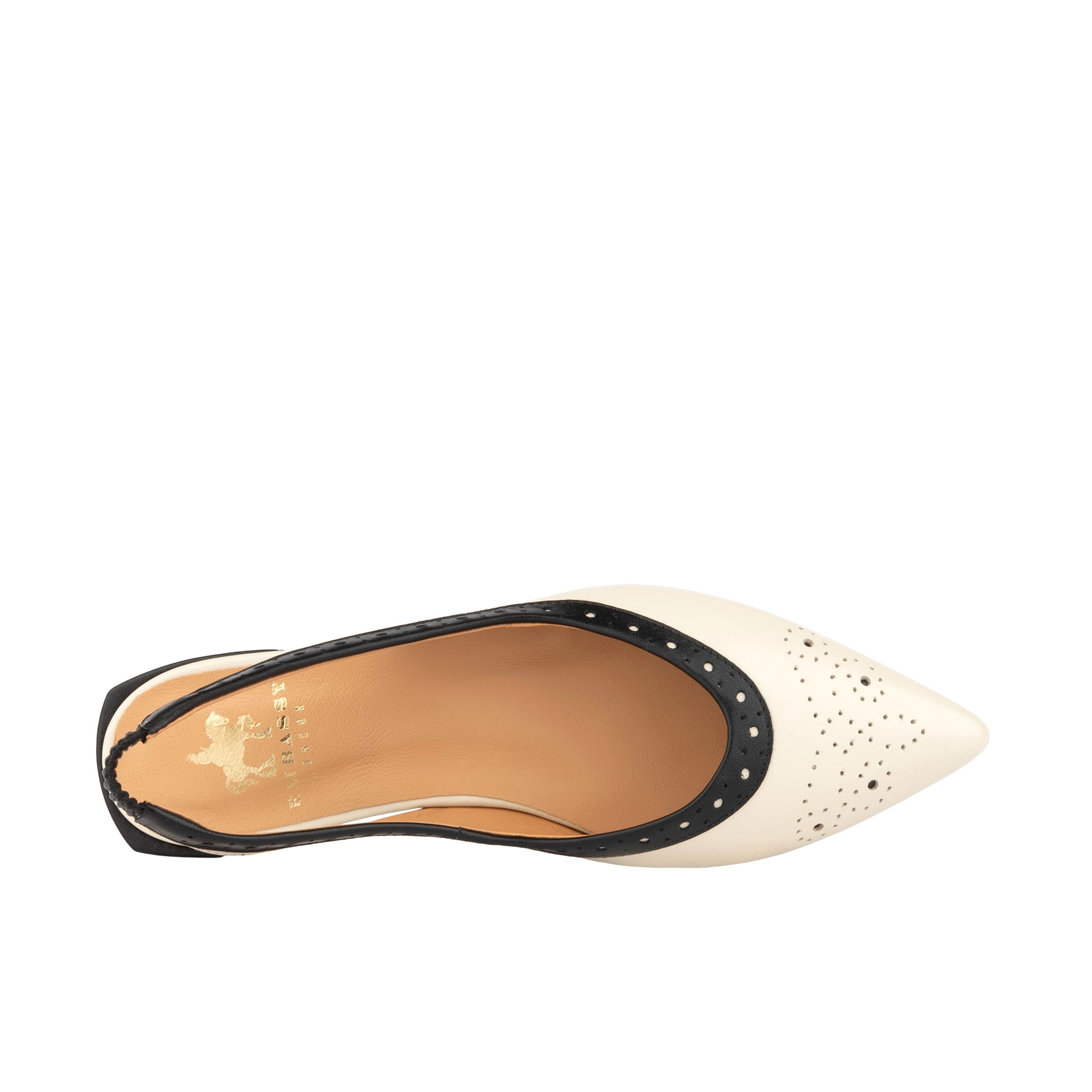 Holly - Cream & Black