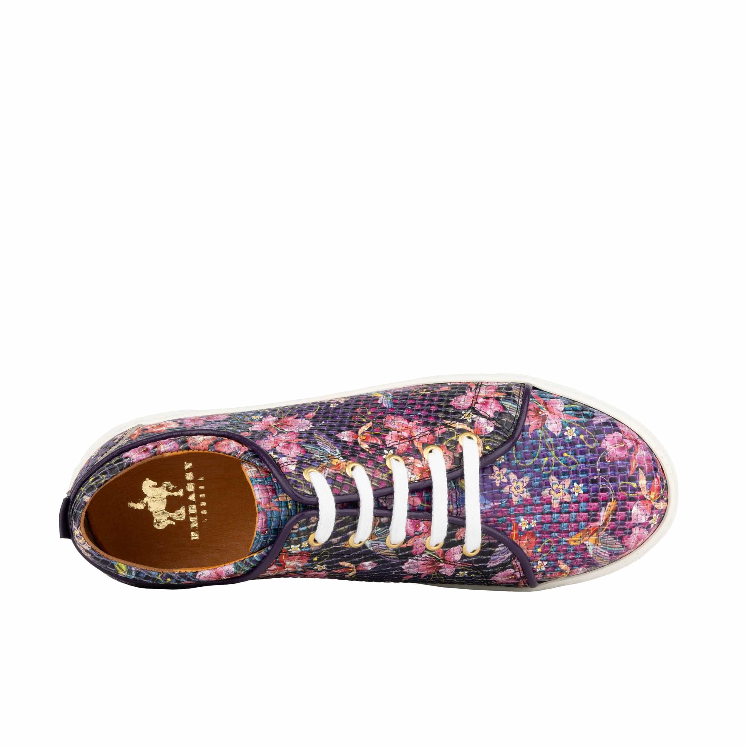 Camila - Hummingbird - Women’s Chunky Leather Platform Trainer