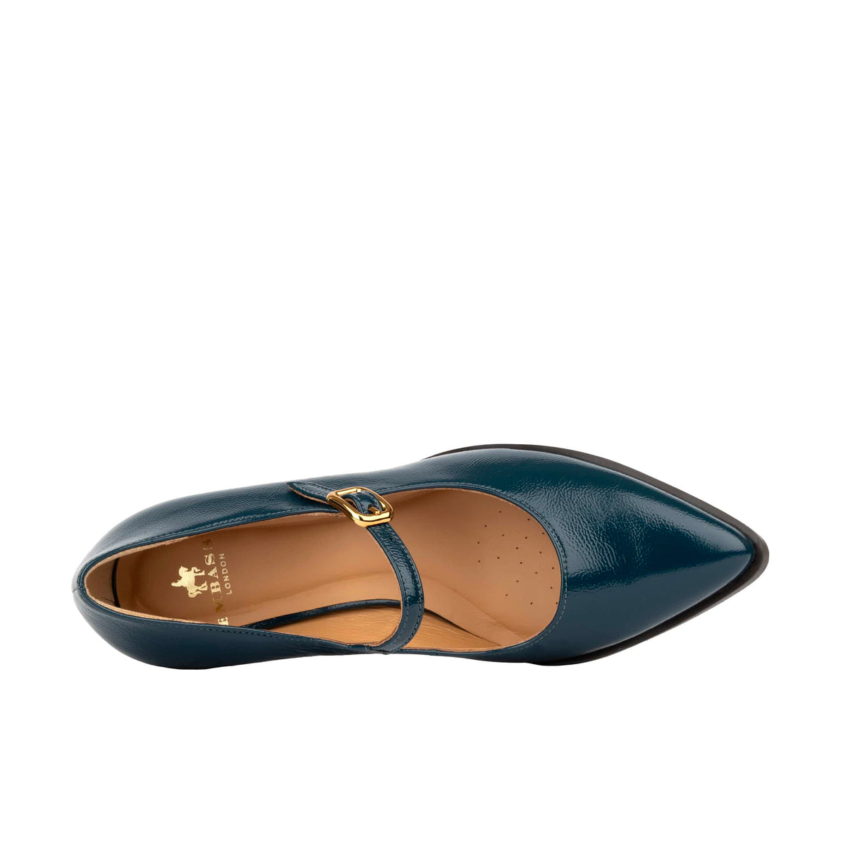 Hyde - Dark Teal - Women's Leather Mary Jane Pump