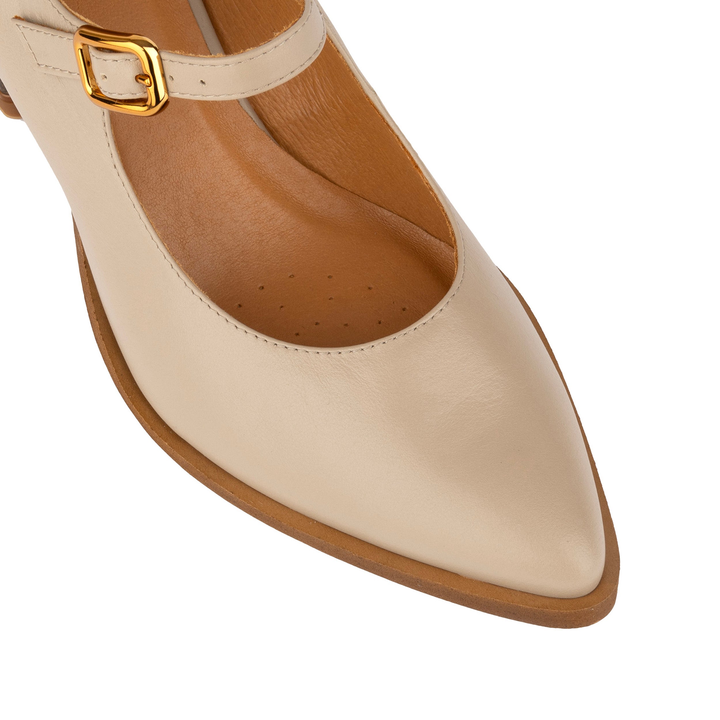 Hyde - Brown - Women's Leather Mary Jane Pump