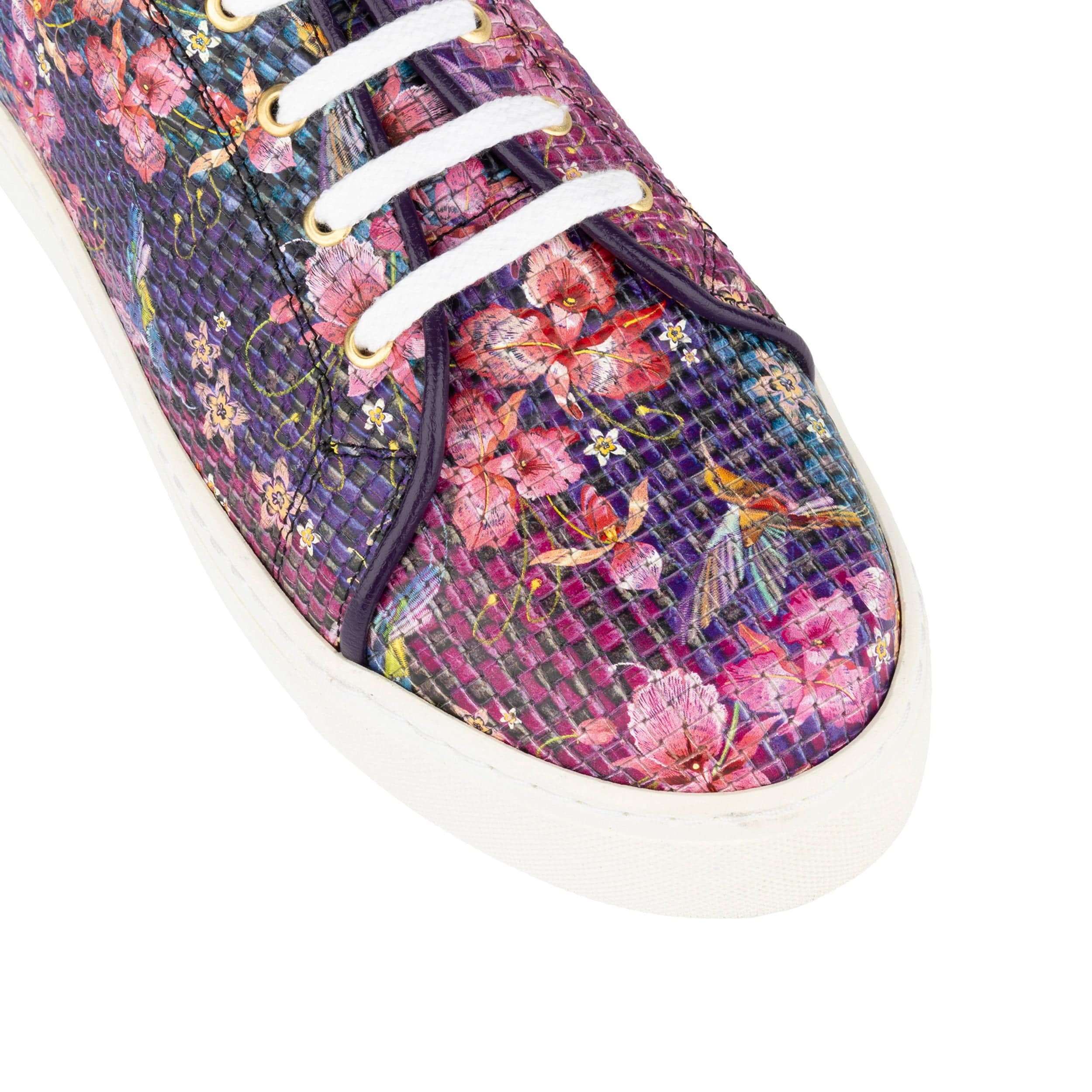 Camila - Hummingbird - Women’s Chunky Leather Platform Trainer