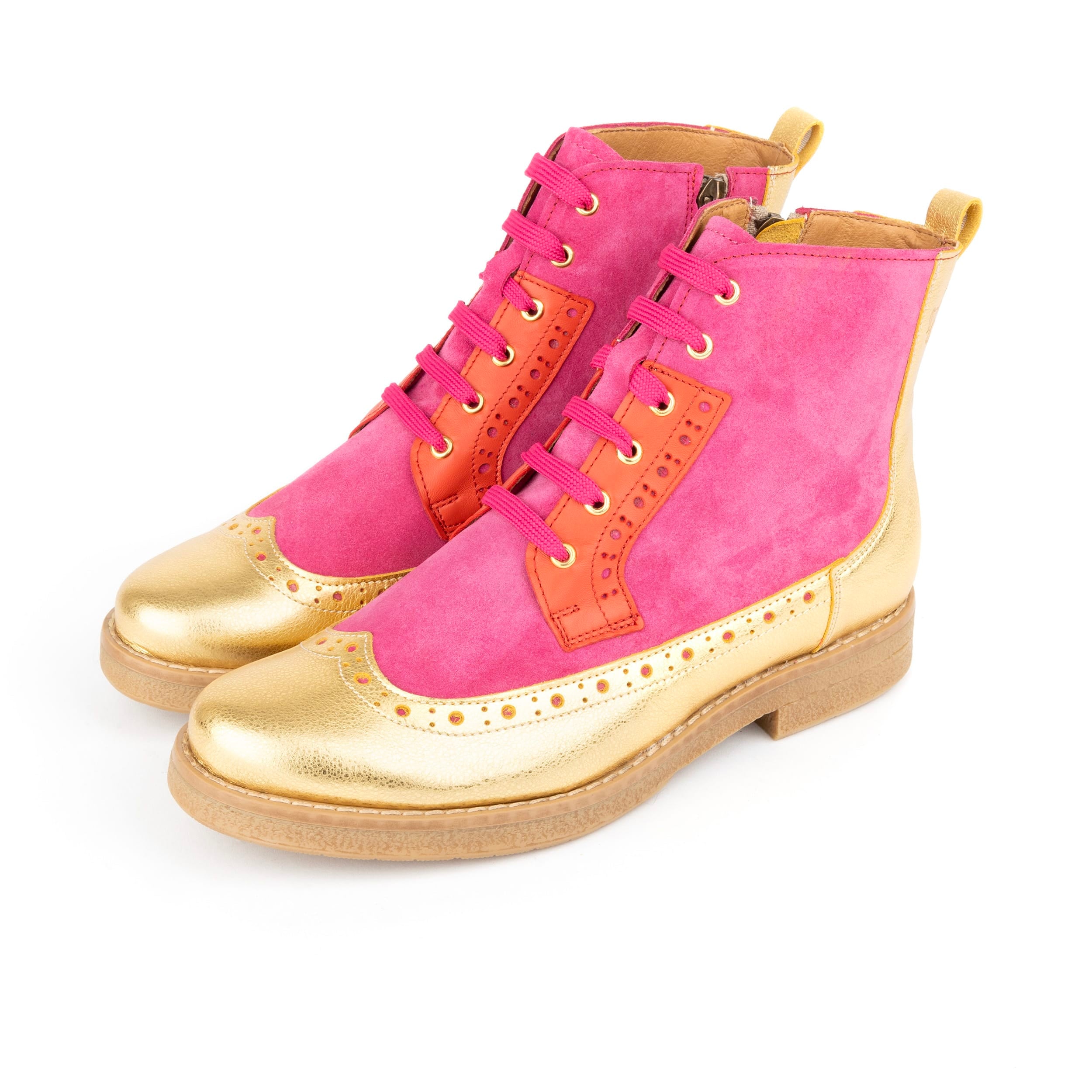 Hatter - Ultra Glam - Women's Leather Ankle Lace-up Boot