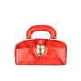 Gazelle Mini - Red - Women’s mini patent leather top handle & crossbody bag