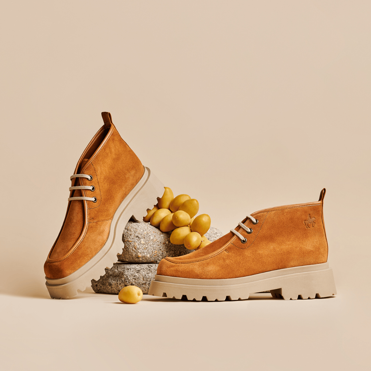 Verona - Brown Suede - Women's Square Toe Chukka Boot