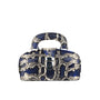 Gazelle Mini - Blue Snake - Women’s mini leather top handle & crossbody bag
